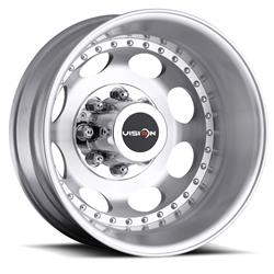 Vision HD 181 Hauler Dually Series Machined Wheels 17x6.5