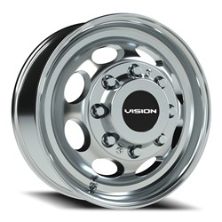 Vision HD 181 Hauler Dually Series Chrome Wheels 19.5x6.75