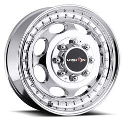 Vision HD 181 Hauler Dually Series Chrome Wheels 16x6