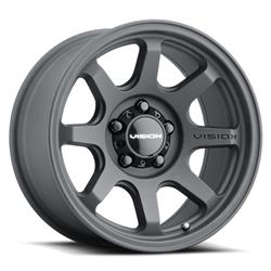 Vision Off-Road 351 Flow Series Satin Black Wheels 16x8