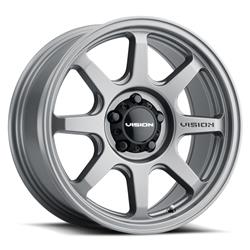 Vision Off-Road 351 Flow Series Satin Gray Wheels 16x8