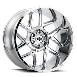 Vision Off-Road 360 Sliver Series Chrome Wheels 20x9