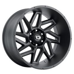 Vision Off-Road 361 Spyder Series Satin Black Wheels 17x9