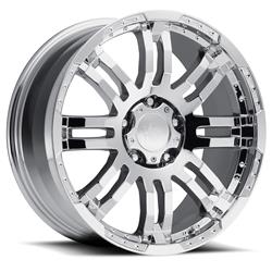 Vision Off-Road 375 Warrior Series Silver Winter Painted Wheels 16x8