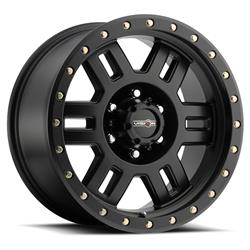 Vision Off-Road 398 Manx Matte Black Wheels 18x9