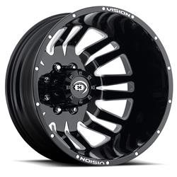 Vision HD 401 Rival Series Satin Black Wheels 20x8.25