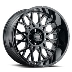 Vision Off-Road 412 Rocker Series Gloss Black Wheels 20x9