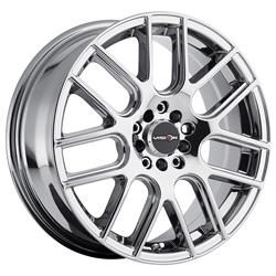 Vision Street Designs 426 Cross Series Chrome Wheels 17x7.5