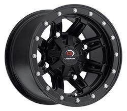 Vision Wheel 550 Five-Fifty Matte Black Wheels 14x8