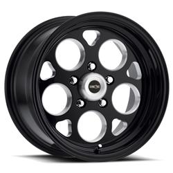 Vision American Muscle 561 Sport Mag Series Milled Window Gloss Black Wheels 17x4