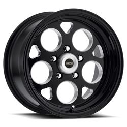 Vision American Muscle 561 Sport Mag Series Milled Window Gloss Black Wheels 17x4.5