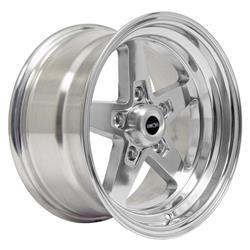 15 x 8. inches /5 x 114 mm, 0 mm Offset Vision 571 Sport Star II Gloss Black/Milled Wheel Finish