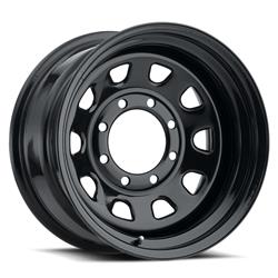 Vision HD 84 D Window Series Black Wheels 15x7