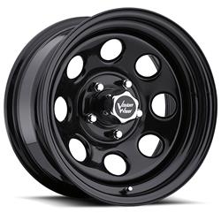 Vision HD 85 Soft 8 Series Black Wheels 17x8