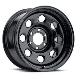 Vision HD 85 Soft 8 Series Black Wheels 17x9