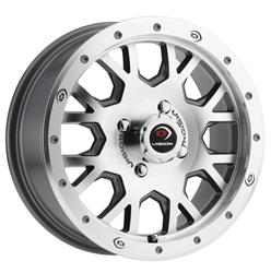 Vision GV8 Invader Series Gunmetal Wheels with Machined Face GV8-147136GMMF55