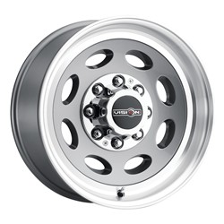Vision HD 81 Hauler Series Gunmetal Wheels with Machined Lip 19.5x7.5