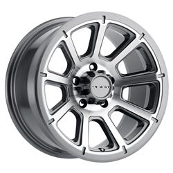 Vision HD 353 Turbine Series Machined Face Gunmetal Wheels 20x9