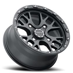 Vision UTV 545 Rocker Series Satin Black Wheels 14x7