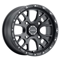 Vision UTV 545 Rocker Series Satin Black Wheels 15x7