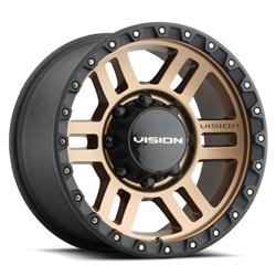 Vision Off-Road 354 Manx 2 Satin Bronze Wheels 17x9
