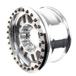 Vision Off-Road 398 Manx Unfinished Beadlock Wheels with Machined Face and Lip 17x8.5