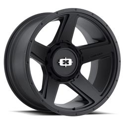 Vision HD 390 Empire Series Satin Black Wheels 15x6