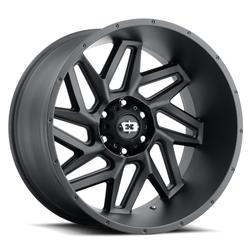 Vision Venom 15 Black Wheel/Rim 5 x 100&5 x 4.5、オフセット38 mm