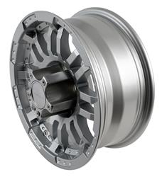 Vision HD 375 Warrior Series Silver Salt-Resistant Winter Paint Wheels 15x6