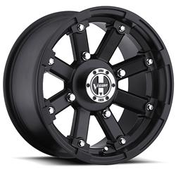 Vision Off-Road 393 Lockout Matte Black Wheels 12x7