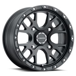 Vision UTV 545 Rocker Series Satin Black Wheels 14x7