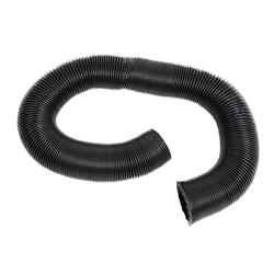 X AUTOHAUX 77mm Inner Diameter 370mm Length Car Heater Ductting Pipe Warm Air Ducting Hose Vent Black 