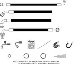 Vintage Air SureFit Reduced Barrier Modified Hose Kits for 1965-1966 F-100 - 511170