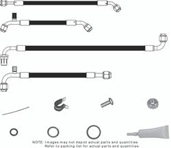 Vintage Air SureFit Reduced Barrier Standard Hose Kits 511175