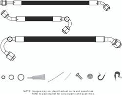 Vintage Air SureFit Reduced Barrier Standard Hose Kits for 1963-1964 IMPALA - 521079