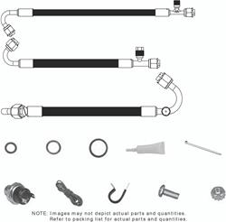 Vintage Air SureFit Reduced Barrier Standard Hose Kits for 1958-1959 TRUCK - 521201