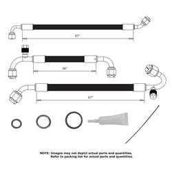 Vintage Air SureFit Reduced Barrier Standard Hose Kits for 1964-1967 CHEVELLE - 524476