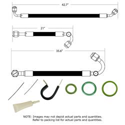 Vintage Air SureFit Reduced Barrier Standard Hose Kits 525707