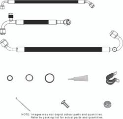 Vintage Air SureFit Reduced Barrier Standard Hose Kits for 1974-1981 CAMARO - 526698