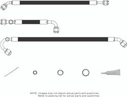 Vintage Air SureFit Reduced Barrier Standard Hose Kits for 1964-1967 GTO, LEMANS, TEMPEST - 526702