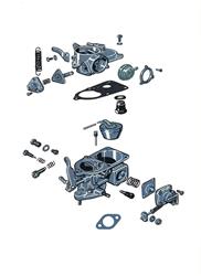 EMPI 30 PICT-1  CFM 1-Barrel Carburetor 98-1288-B