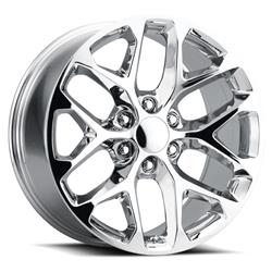 Voxx Replica Snowflake Chrome Wheels 22x9