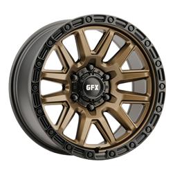 Voxx G-FX TR26 Bronze Wheels with Black Lip 18x9