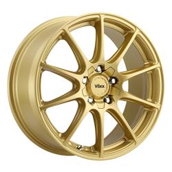 Voxx Cotto Matte Gold Wheels 17x7.5