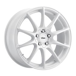 Voxx Cotto Gloss White Wheels 18x8