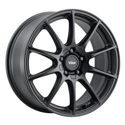 Voxx Cotto Matte Black Wheels 17x7.5