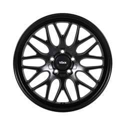 Voxx Nogara Matte Black Wheels 18x8