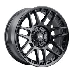 Voxx G-FX TM8 Matte Black Wheels 17x8.5