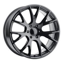 Voxx Replica Hellcat Gloss Black Wheels 20x9