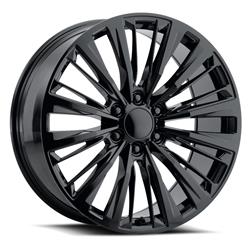 Voxx Replica ES5 Gloss Black Wheels 22x9